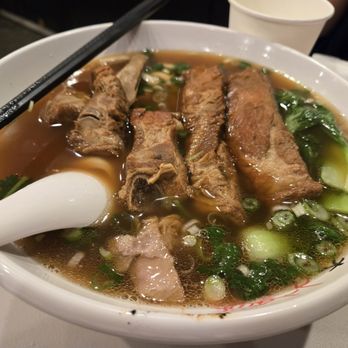 Knife Cut Noodles - Braised pork rib thick noodle. Not bad. - Noodles Near Me - Markham, Ontario Knife Cut Noodles - Braised pork rib thick noodle. Not bad. - Noodles Near Me - Markham, Ontario