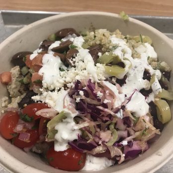 CAVA - Chicken with yogurt dill, feta, brown rice, super greens, etc - Mediterranean Near Me - New York, New York CAVA - Chicken with yogurt dill, feta, brown rice, super greens, etc - Mediterranean Near Me - New York, New York
