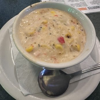 Metro Diner - Shrimp Corn Chowder cup - American Near Me - Kissimmee, Florida