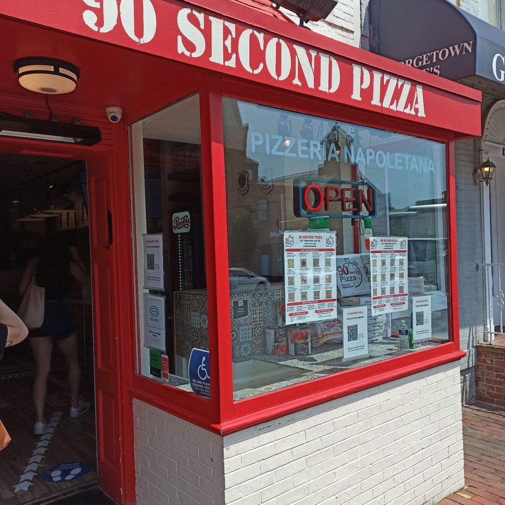 90 Second Pizza - Front - Pizza Near Me - Washington, DC, District of Columbia 90 Second Pizza - Front - Pizza Near Me - Washington, DC, District of Columbia