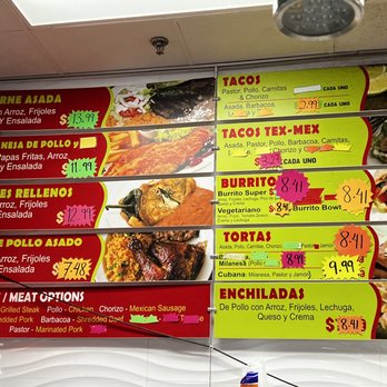 Tacos La Nortena - View of the menu - Part 2 of 2. - Mexican Near Me - Atlanta, Georgia Tacos La Nortena - View of the menu - Part 2 of 2. - Mexican Near Me - Atlanta, Georgia