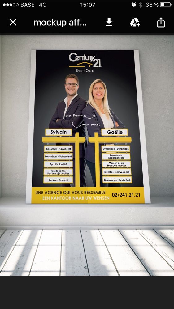 CENTURY 21 Avenue H. Conscience 41, Evere, Région de Bruxelles