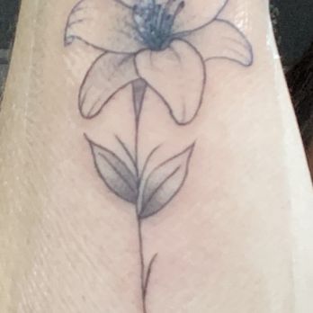 Kapwa Ink - A Lily in honor of my friend "Lily". - Tattoo Near Me - San Leandro, California
