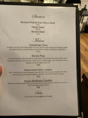 Menu photo 3 King’s Mill Restaurant Kells, KK Menu photo 3 King’s Mill Restaurant Kells, KK