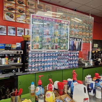 PM Cafe Donuts - The counter - Donuts Near Me - Van Nuys, California