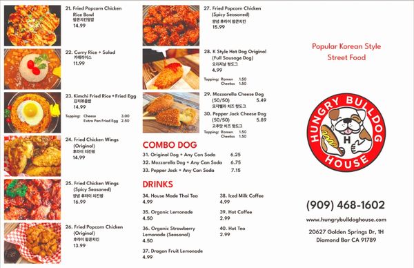 Menu photo 6 Hungry Bulldog House Diamond Bar, CA Menu photo 6 Hungry Bulldog House Diamond Bar, CA