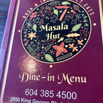 Masala Hut - the menu for the restaurant - Street Vendors Near Me - Surrey, British Columbia Masala Hut - the menu for the restaurant - Street Vendors Near Me - Surrey, British Columbia