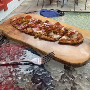 MIX Kitchen & Bar - Flatbread from Tasting Menu - Cocktail Bars Near Me - Ithaca, New York