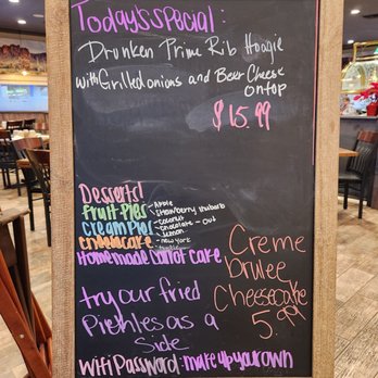 Calico's - Daily Specials Bpard - American Near Me - Kingman, Arizona