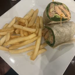 Salmon wrap Salmon wrap