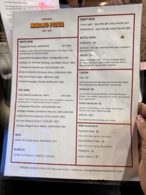 Menu photo 3 Original Magoo's Pizza Honolulu, HI Menu photo 3 Original Magoo's Pizza Honolulu, HI