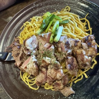 OMELI Kitchen - Rib Eye Garlic Noodles - Vietnamese Near Me - Fullerton, California