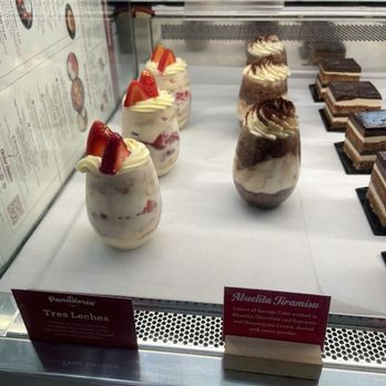 La Panaderia Bakery Cafe - Tres Leches dessert and Abuelita Tiramisu Parfaits. - Bakeries Near Me - San Antonio, Texas