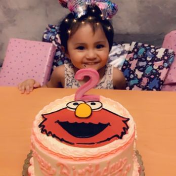 Liliha Bakery - Daughters 2nd birthday Elmo cake! So delicious and cute! - Bakeries Near Me - Honolulu, Hawaii