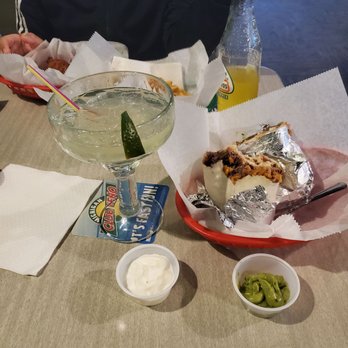 Cosmic Burrito Tequila Bar, Food Truck and catering - Shredded beef burrito with margarita on the rocks - Bars Near Me - Charter Twp, Michigan Cosmic Burrito Tequila Bar, Food Truck and catering - Shredded beef burrito with margarita on the rocks - Bars Near Me - Charter Twp, Michigan