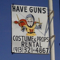 Have Guns Will Rent Costume & Props