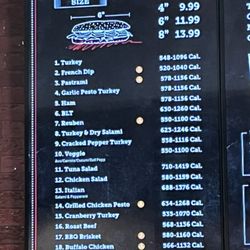 West Coast Sourdough - Menu November 2025