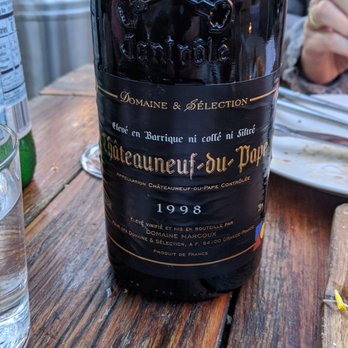 Pico - Pico has an incredible wine list with some real gems. This was a 1998 Chateau Nuef du Pape. Amazing. - Wine Bars Near Me - Los Alamos, California Pico - Pico has an incredible wine list with some real gems. This was a 1998 Chateau Nuef du Pape. Amazing. - Wine Bars Near Me - Los Alamos, California