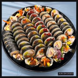 Rolly Kimbab - Kimbap platter