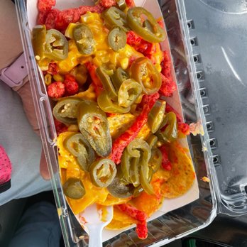 Aloha Shaved Ice - Flamin Nachos - Shaved Ice Near Me - San Antonio, Texas