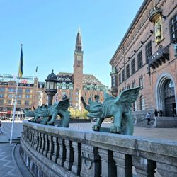Dragespringvandet - These 3 dragons used to be part of the fountain