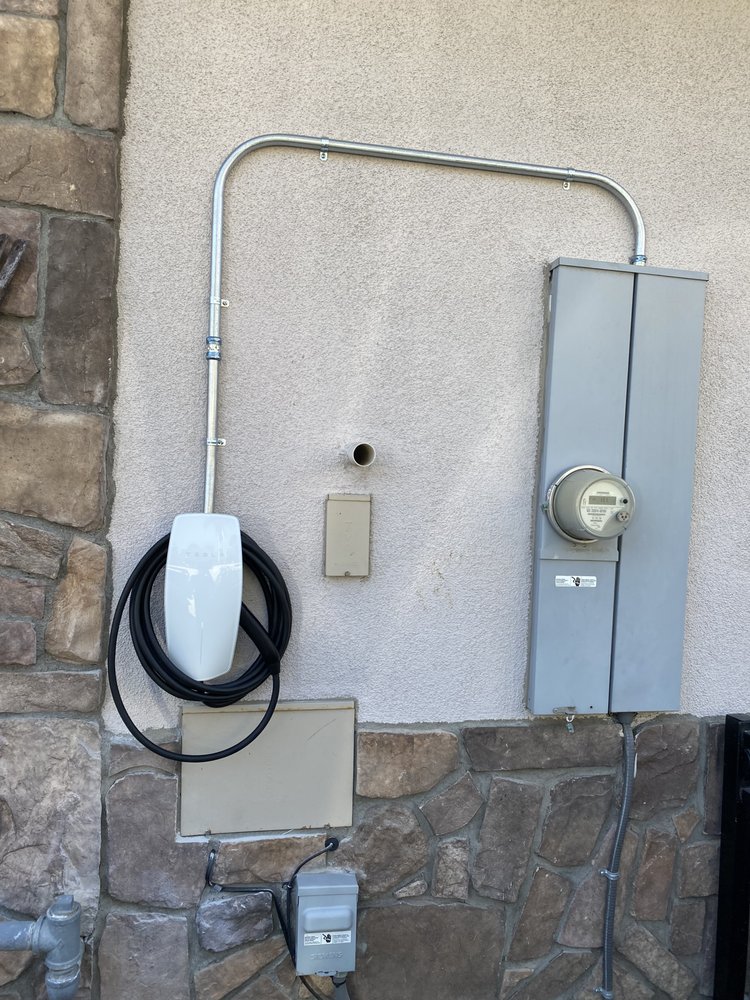 Slide of EV Charger Services