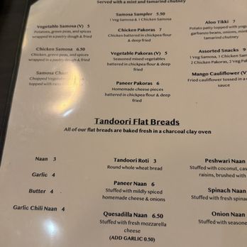 India House - Appetizer and flat bread menu - Indian Near Me - Sandy, Utah