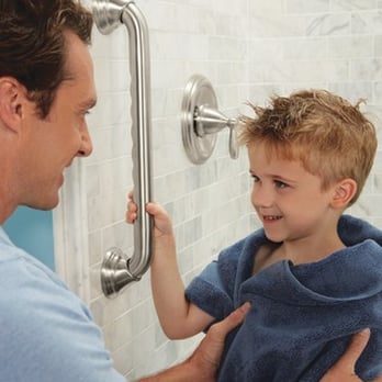 Whitcher Plumbing & Heating - veryone Is Safer With Grab Bars! Moen Grab Bars Are Easy To Install In Any Bathroom! - Plumbing Near Me - Adrian, Michigan Whitcher Plumbing & Heating - veryone Is Safer With Grab Bars! Moen Grab Bars Are Easy To Install In Any Bathroom! - Plumbing Near Me - Adrian, Michigan