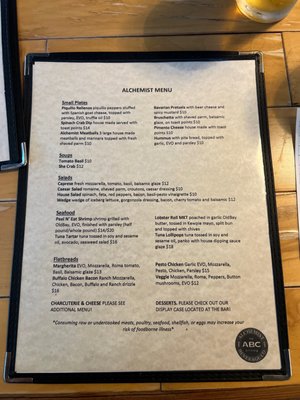 Menu photo 1 The ABC Store Mount Pleasant, SC Menu photo 1 The ABC Store Mount Pleasant, SC
