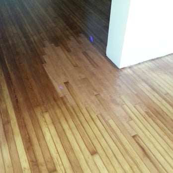 Shawnee Hardwood Innovations - Patch in the living/dining room with loose boards. - Flooring Near Me - Shawnee, Oklahoma Shawnee Hardwood Innovations - Patch in the living/dining room with loose boards. - Flooring Near Me - Shawnee, Oklahoma