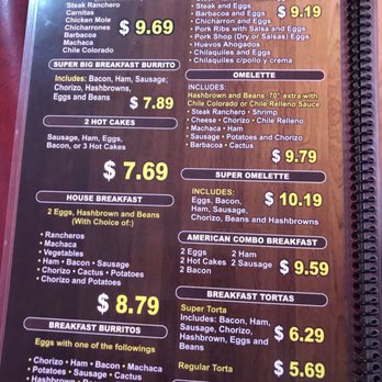 Letty's Casita - Menu - Mexican Near Me - El Centro, California