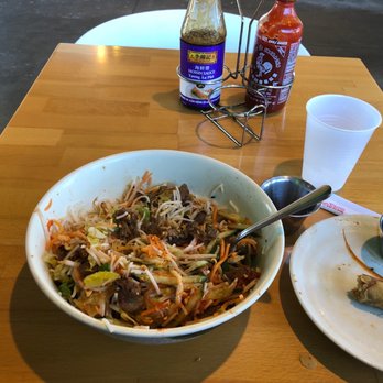 PhoNatic - Round Rock - Vermicelli Bowl with Pork. - Vietnamese Near Me - Round Rock, Texas