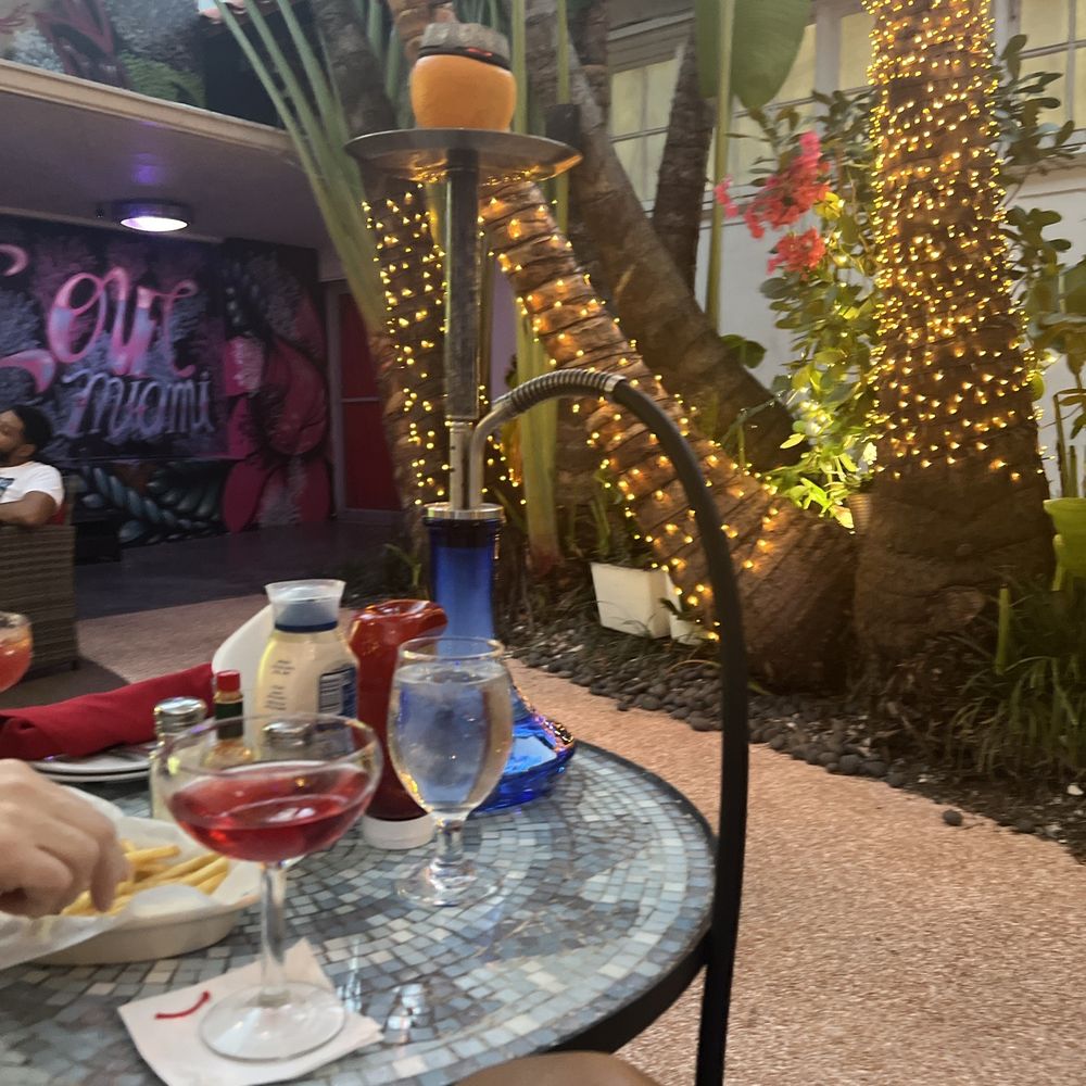 Hookah bar at AURA - Premium hookah w/ discount from Groupon - Hookah Bars Near Me - Miami Beach, Florida