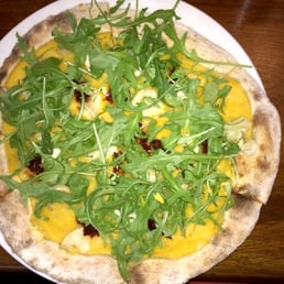 Delicious goats cheese and butternut squash pizza Delicious goats cheese and butternut squash pizza