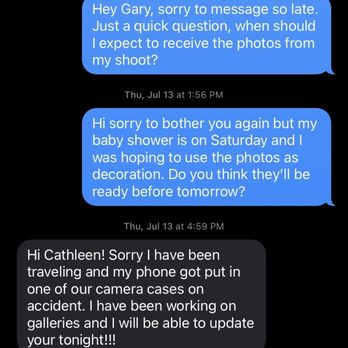 Raw Media - 2/3 texts with Gary - Session Photography Near Me
