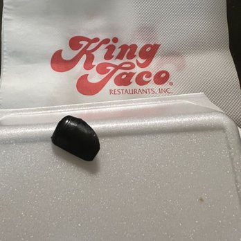 King Taco - Plastic piece in asada nachos - Mexican Near Me - Ontario, California King Taco - Plastic piece in asada nachos - Mexican Near Me - Ontario, California