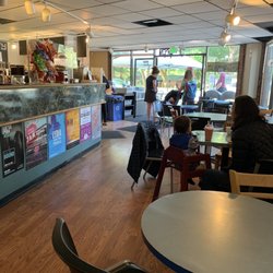 The Urban Bakery - Inside seating area.