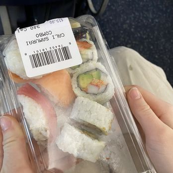 Camden Food Co - Sushi California roll combo - partially eaten - Coffee & Tea Near Me - Jamaica, New York Camden Food Co - Sushi California roll combo - partially eaten - Coffee & Tea Near Me - Jamaica, New York