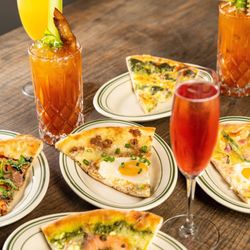 Delucca Gaucho Pizza & Wine - Fort Worth - Enjoy Sunday Brunch at Delucca with 6 wood-fired Brunch Pizzas