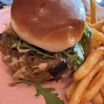Keik Restaurant - French Onion burger - Cafes Near Me - Pembroke Pines, Florida