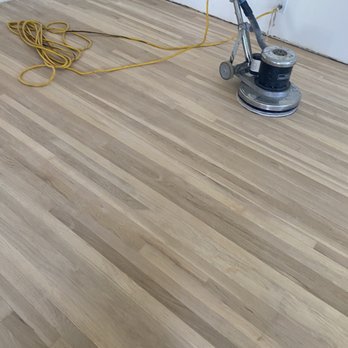 M&M Custom Flooring - Floors being sanded and repaired - Flooring Near Me - Burbank, California