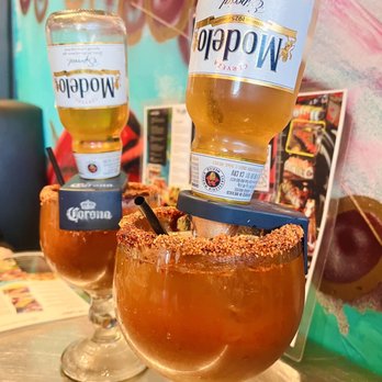 Culichis Urban Kitchen - Mango Michaela & regular michelada - Sushi Bars Near Me - Gilroy, California