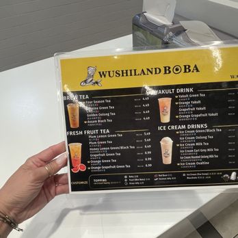 Wushiland Boba - menu 06/2024 - Coffee & Tea Near Me - Arcadia, California Wushiland Boba - menu 06/2024 - Coffee & Tea Near Me - Arcadia, California