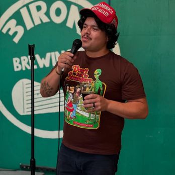3 Iron Brewing Company - One half of the 3 iron's comedy hosts Dick Power - Breweries Near Me - Colton, California 3 Iron Brewing Company - One half of the 3 iron's comedy hosts Dick Power - Breweries Near Me - Colton, California