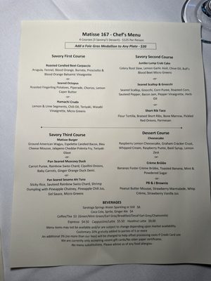 Menu photo 3 Matisse 167 Rutherford, NJ Menu photo 3 Matisse 167 Rutherford, NJ