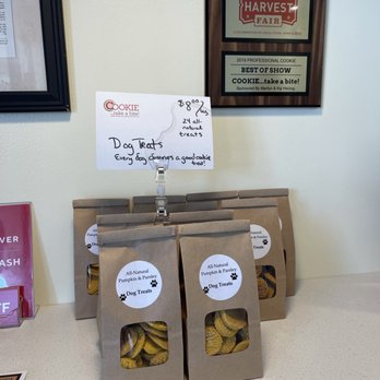 Cookie...Take A Bite! - Homemade dog treats for sale at Cookie...Take A Bite! at the Larkfield Shopping Center in San Rosa. - Desserts Near Me - Santa Rosa, California