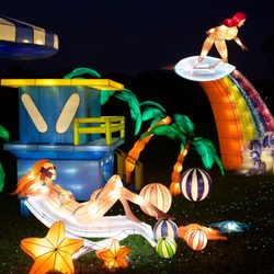 Lantern Light Festival - Miami Beach lanterns