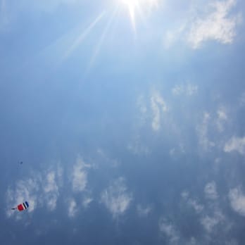 Skydive Snohomish - parachuting down after skydiving - Skydiving Near Me - Snohomish, Washington