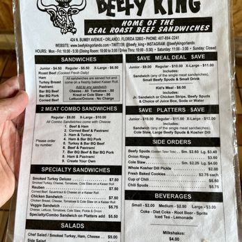 Beefy King - Fast Food Near Me - Orlando, Florida