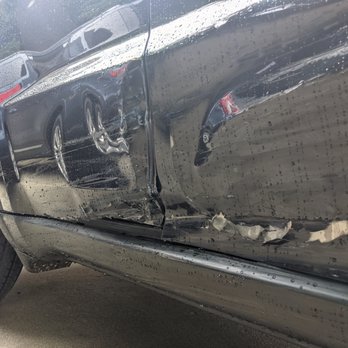 Empire Towing - Clearly this car should not have been driven, but instead towed, like Empire was hired to do. - Towing Near Me - Mooresville, North Carolina Empire Towing - Clearly this car should not have been driven, but instead towed, like Empire was hired to do. - Towing Near Me - Mooresville, North Carolina